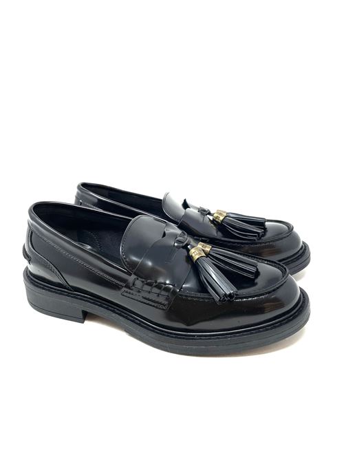 Mocassino donna con nappine IL LACCIO | 7854003BRUSHNERO